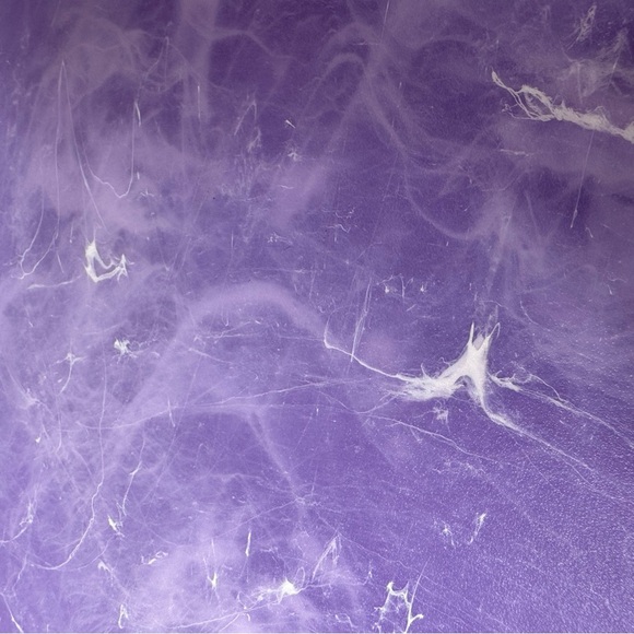 Marble swirl cutting board purple white plastic decor kitchen crystal geode look - Picture 7 of 9